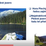 Rybičky vytvořily skvělou prezentaci na jezera v ČR! Rybičky vytvořily skvělou prezentaci na jezera v ČR!