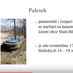 Čerpací stanice Palesek od Vodníků Čerpací stanice Palesek od Vodníků
