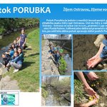 Vodopádí a potok Porubka Vodopádí a potok Porubka