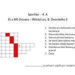 Křížovka od Sporťáků Křížovka od Sporťáků