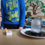 Svíčka +voda + sklenice = pokus od Zlatonek Svíčka +voda + sklenice = pokus od Zlatonek