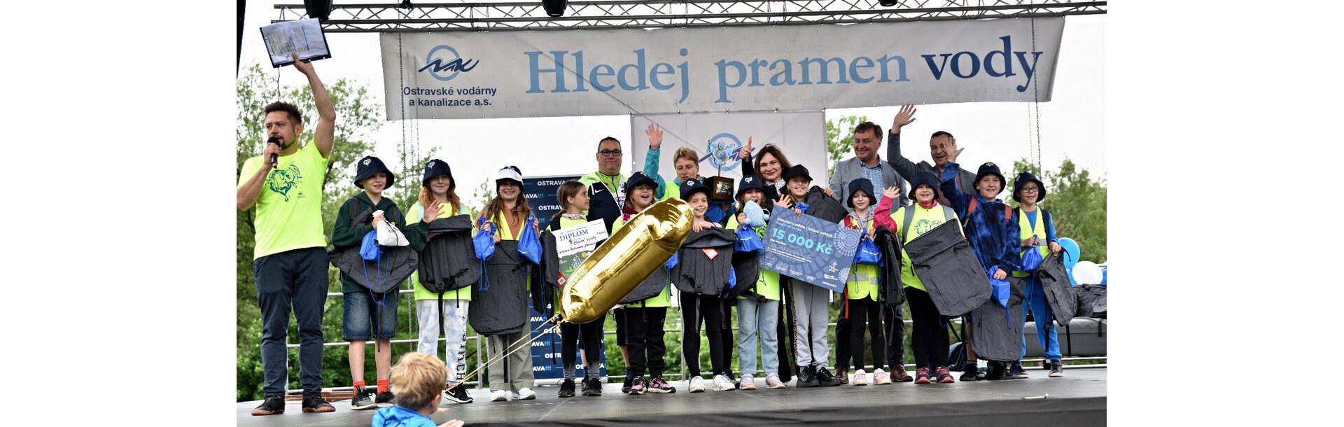 Žáci našli pramen vody 2025!