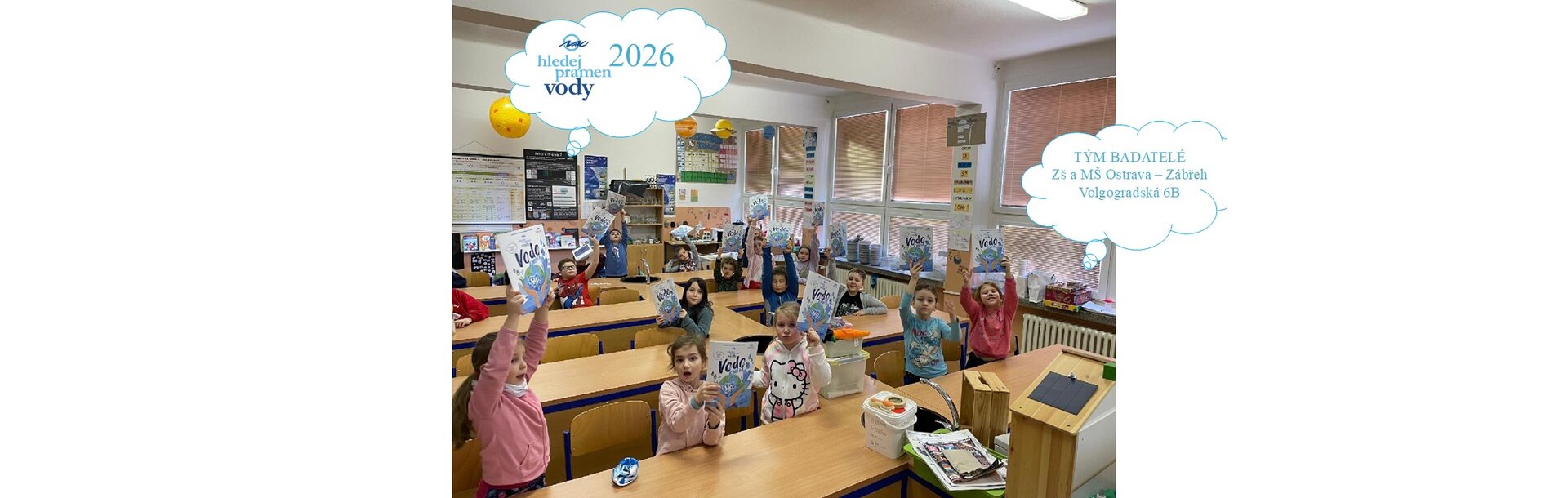 Teoretická část soutěže je v plném proudu! Těšíme se na vaše VODOzážitky!