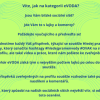 Víte, jak na kategorii eVODA? Víte, jak na kategorii eVODA?